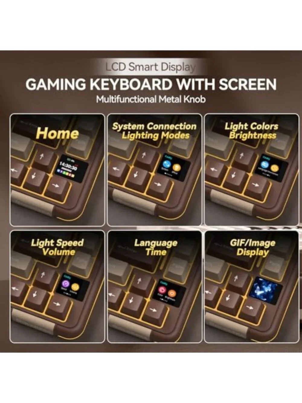75% Wireless Mechanical Keyboard - Hot Swappable, RGB Backlit, Gasket Design